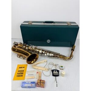 Bundy Selmer USA Alto Saxophone with Case and Accessories